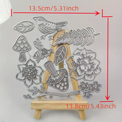1Pc Pattern Metal Cutting Dies for DIY Crafts Embossing Die C