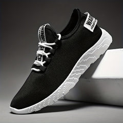 Men's Lightweight Knitted Casual Shoes for Traveling Jogging