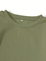 Women's Solid Crew Neck Sweatshirt for Fall & Winter
