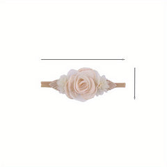 Cute Boy Elastic Hair Band Head Flower Toddler Headband Kids