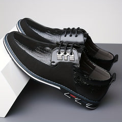 Men's Lace-Up Derby Shoes for Business Formal Events