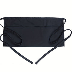 Polyester Waist Apron with Pockets for Waitress Server - Short Aprons