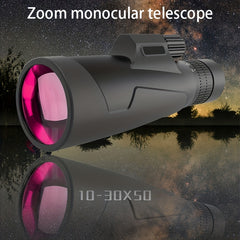 30X50 HD Zoom Monocular IPX7 Waterproof For Outdoor Sports Hiking