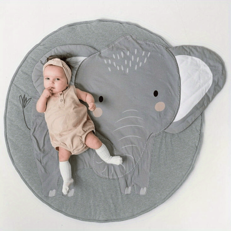Cute Animal Crawling Blanket for Kids Room Decor