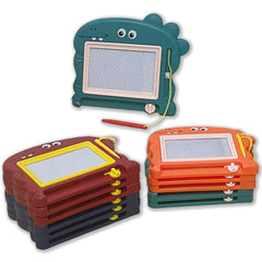 12 Pcs Mini Dinosaur Magnetic Drawing Boards for Kids