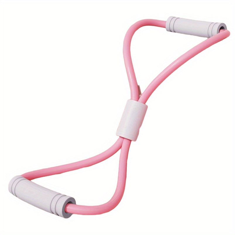 Yoga Fitness 8 Figure Stretcher Resistance Rope for Shoulder Back Beauty