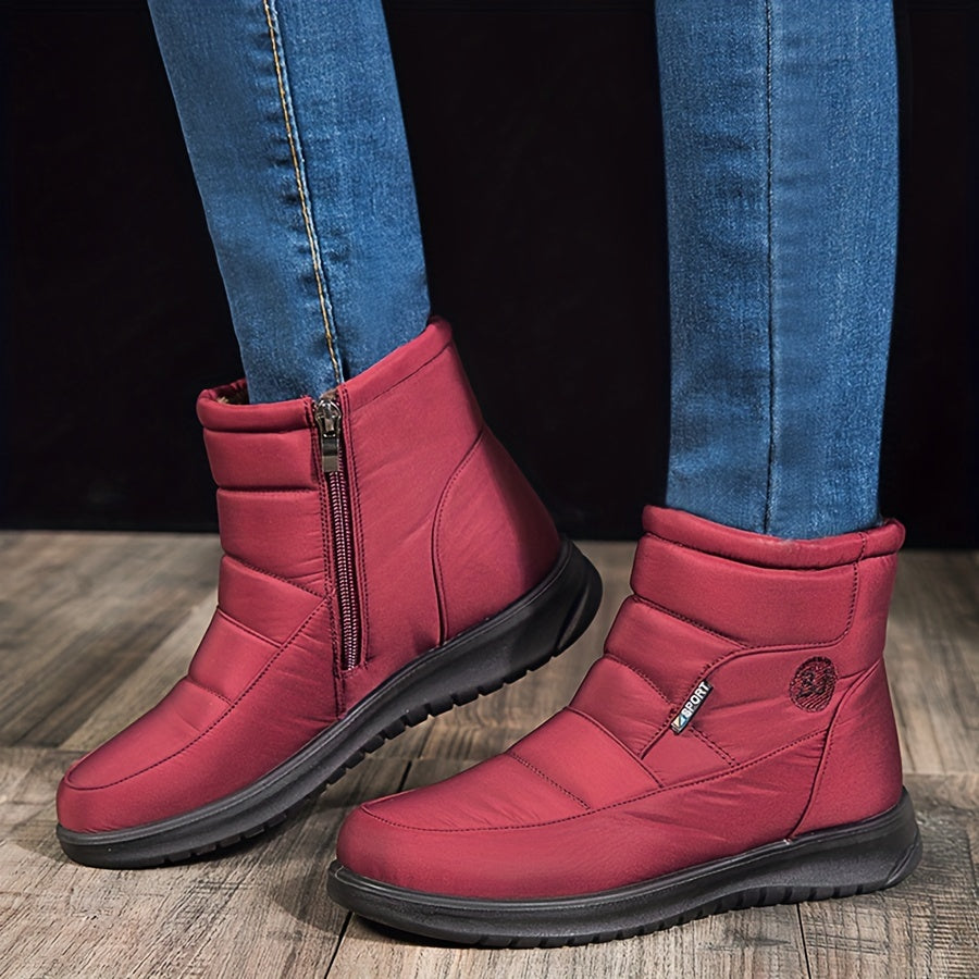 Waterproof Winter Snow Boots For Women Non-slip Walking Shoes