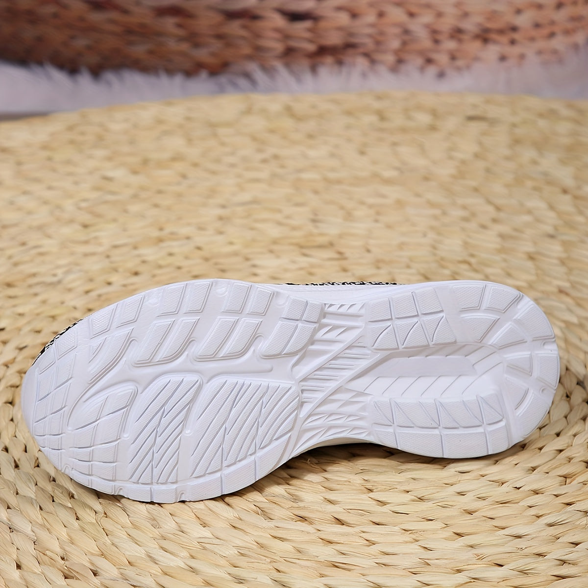 Women's Knit Slip On Sneakers Lightweight Outdoor Shoes