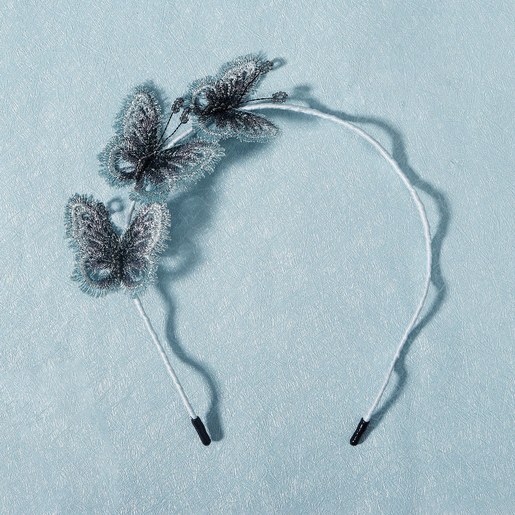 Vintage Butterfly Headband Boho Hair Accessory