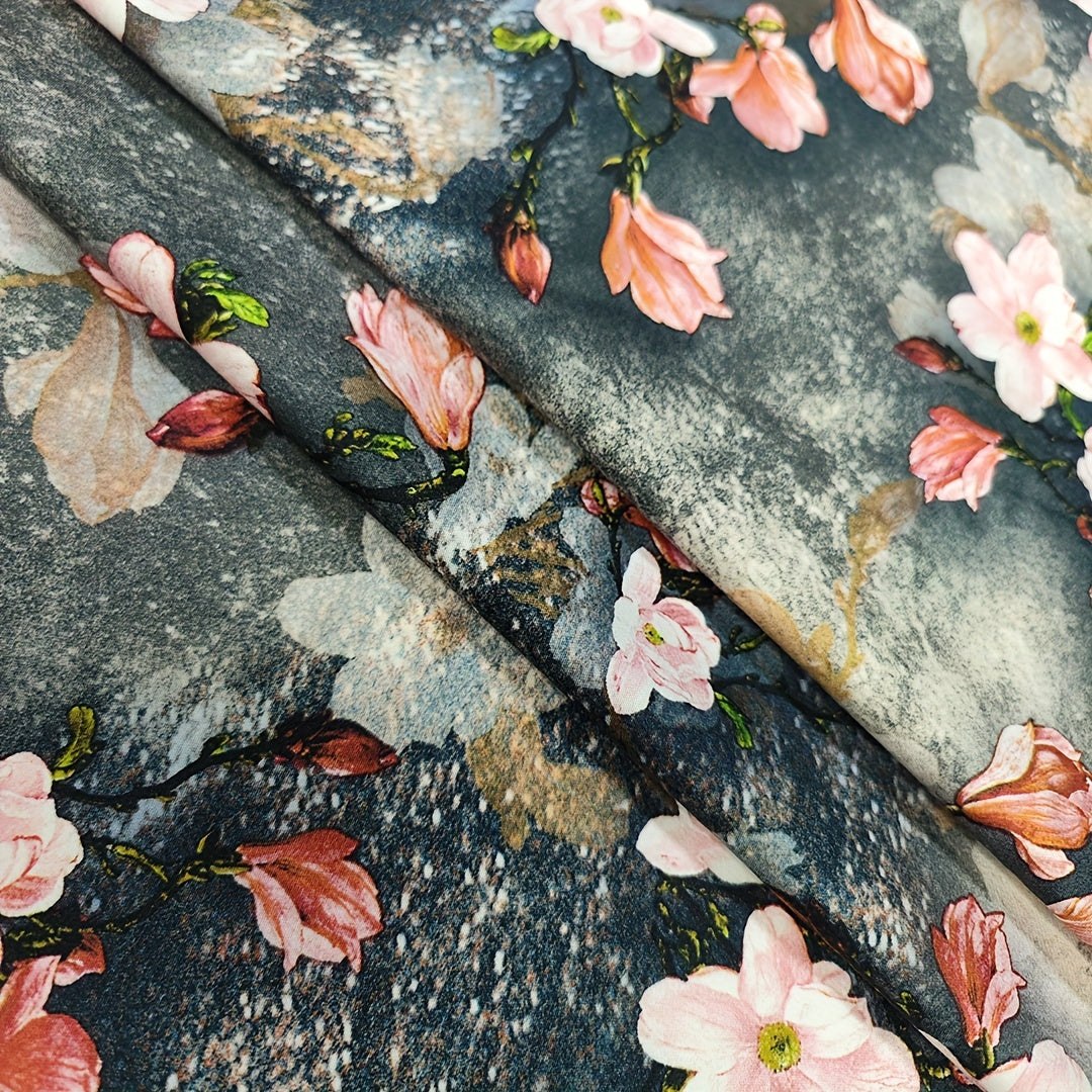 1yd Artificial Silk Fabric High end Fabric Diy Fabric Diy Top Dress