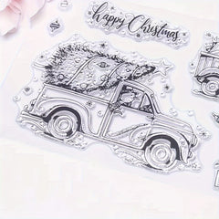 Christmas Transparent Stamp for Card Making & DIY Crafts