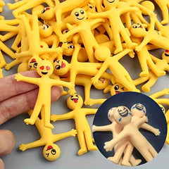 30 Pack Stretchable Yellow Character Stress Relief Toys Christmas Toys