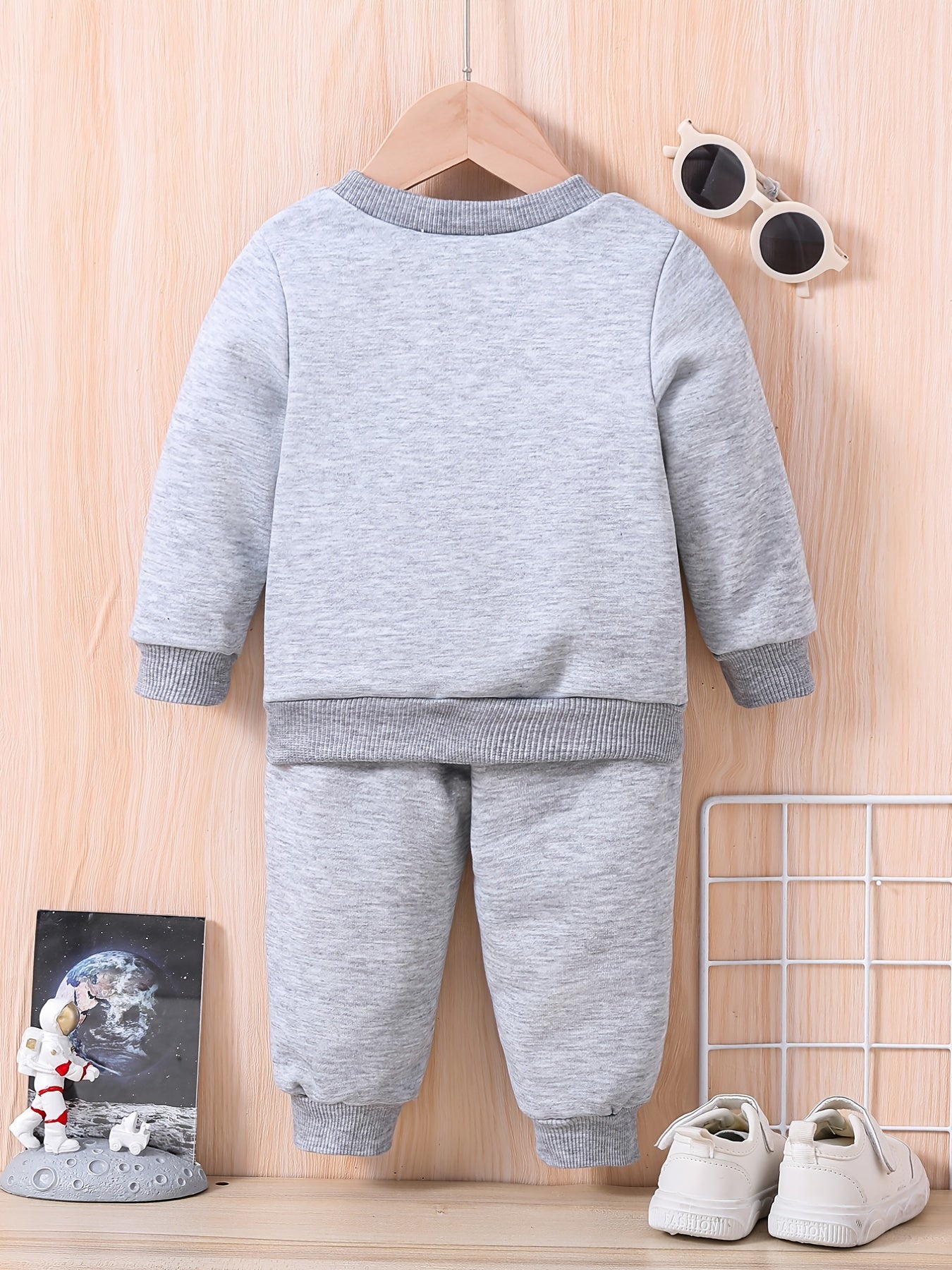 Toddler Baby Sweatshirt Trousers Set A LITTLE DIRT NEVER HURT