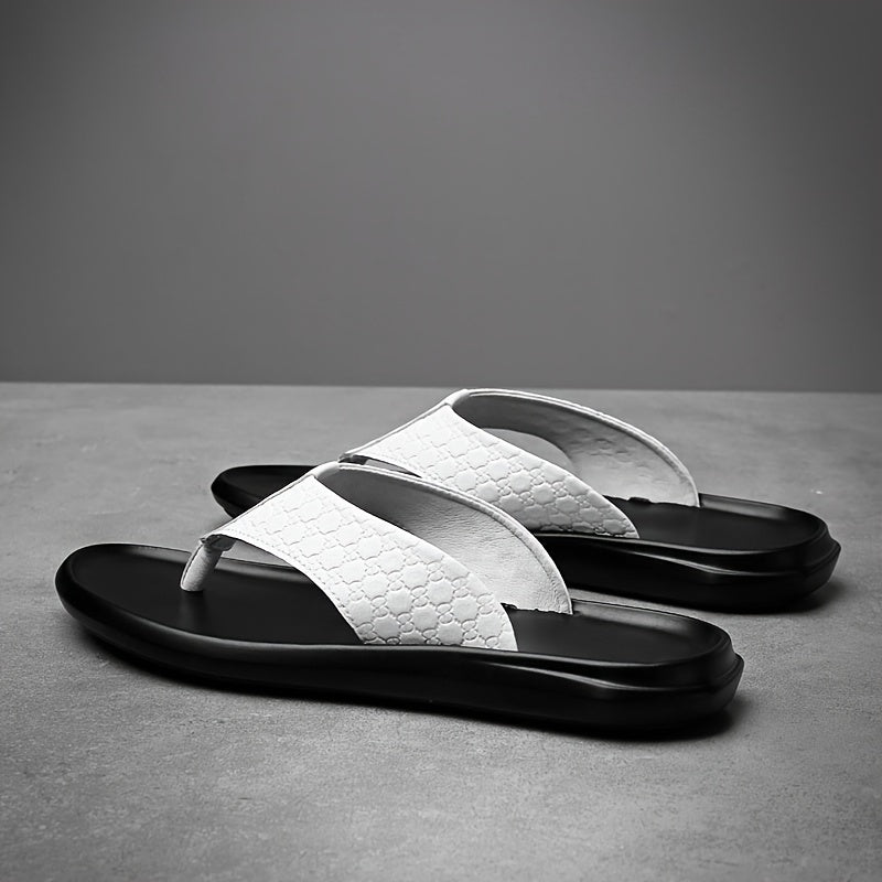Men's Rubber Insole Quick Drying Anti-skid Flip Flops