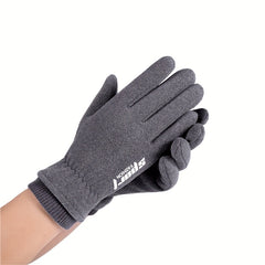 Men's Ski Insulation Plus Velvet Cold-proof Warm Gloves