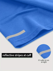 Men's Compression Quick Dry T-Shirt Moisture Wicking Base Layer Tee Top