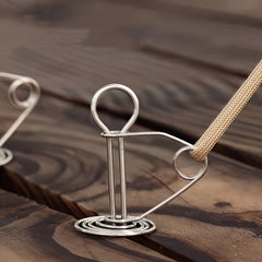 Tent Nails Deck Peg Outdoor Windproof Spring Rope Buckle