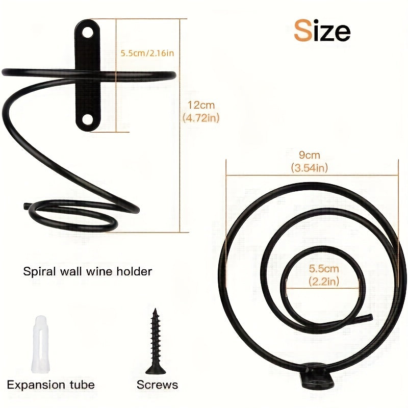 Wall Mounted Wine Racks Metal Hanging Wine Bottle Display Holder