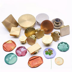 Fire Paint Copper Head Wax Seal Stamp Head