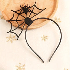 Halloween Spider Web Headband Party Hair Accessories