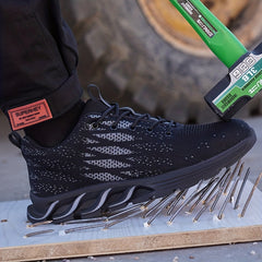 Steel Toe Safety Shoes Puncture Proof Work Shoes Sneakers