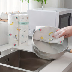 200pcs Disposable Lazy Rags Absorbent Paper Towel Cleaning Rags