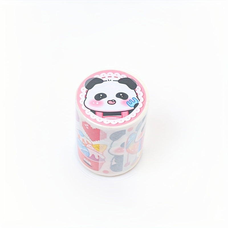 Soft Healing Panda Journal Washi Tape for Decoration