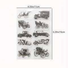 Car DIY Cartoon Stamp Decor