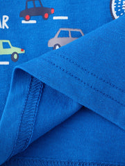 London Travel Boy's Tshirt Long Sleeve Crew Neck Cotton