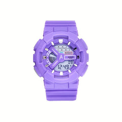 Stylist Electronic Watch With Silicone Band