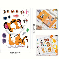 Animal DIY Stickers for Parties Holidays Birthday - Fits Laptops Water Bottles P