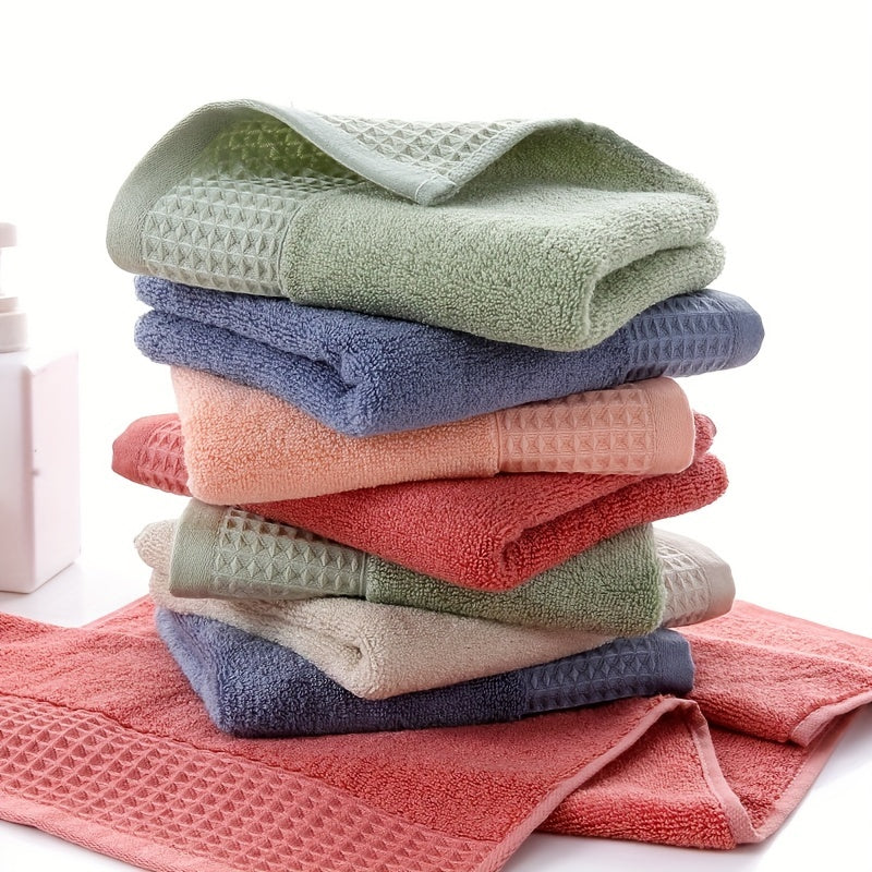 Bamboo Cotton Hand Towels Ultra Absorbent Soft Face Towel 34.04X71.88 cm