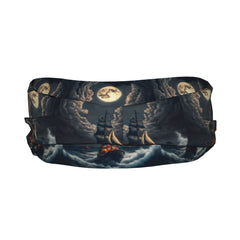 Unisex Nautical Sports Headband Boat & Ocean Waves Yoga Gym Running Outdoor