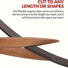 1pc Magnetic Tape 3 3 Feet Magnet Tape Roll 3 5'' Wide X 3 3 Ft Long X 1 5mm