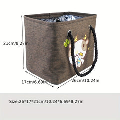 Large Capacity Waterproof Toiletry Basket Portable Storage Bag