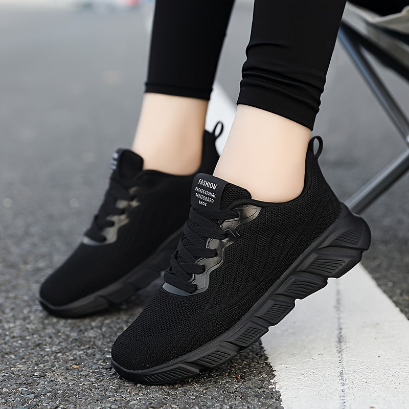 Women's Anti-Slip Athletic Running Shoes - Lightweight Outdoor Mesh Sneakers