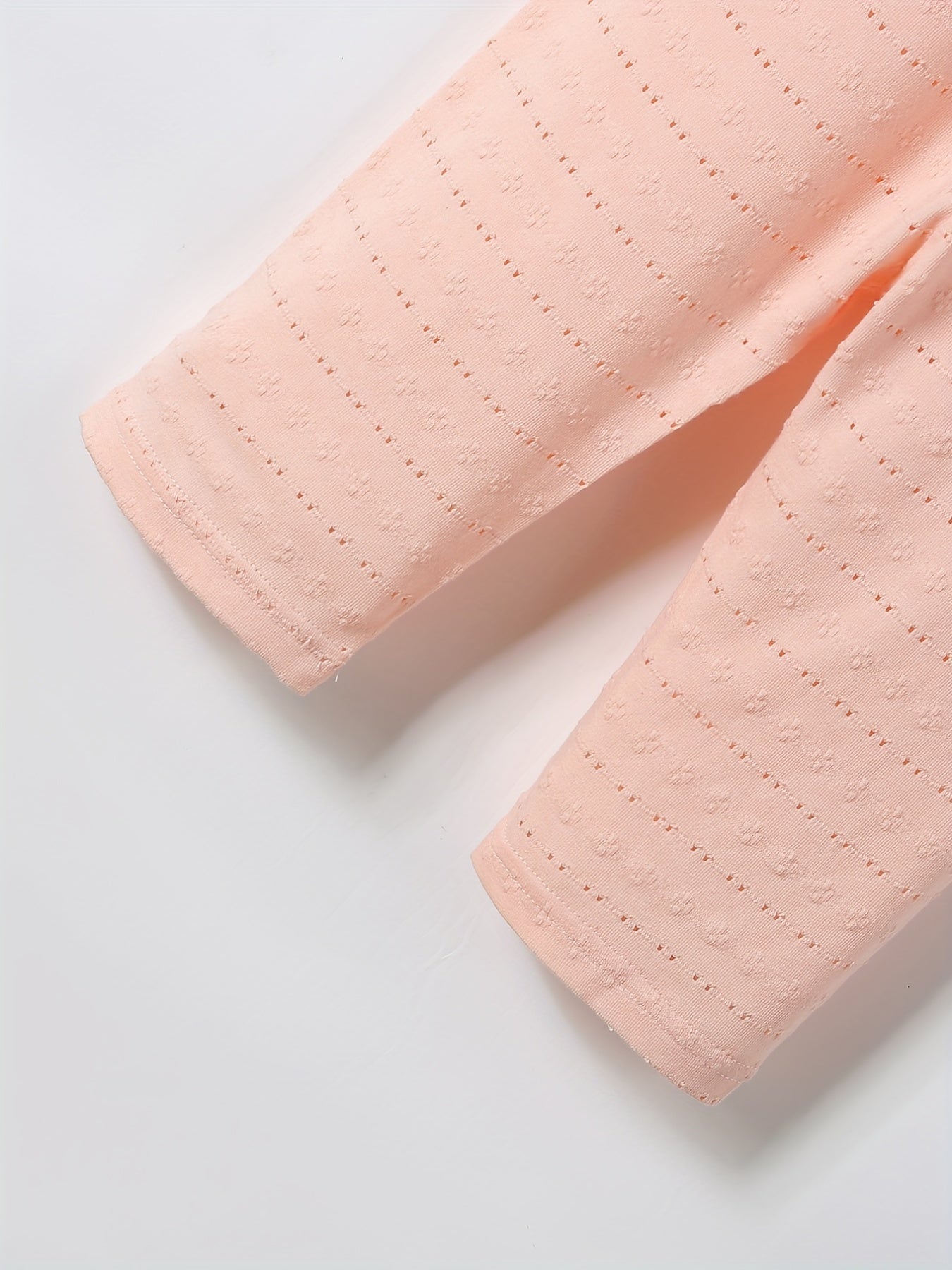 Toddler Girls' Eyelet Knit Jogger Pants for Spring Summer Fall
