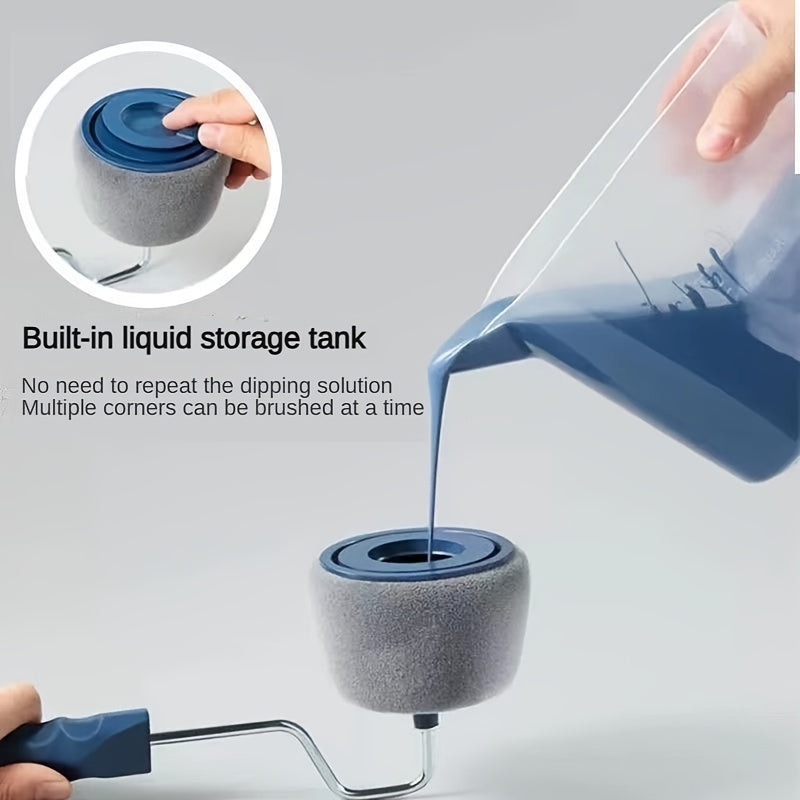6pcs Roller Brush Set for Wall Painting and Repairing with Accessories