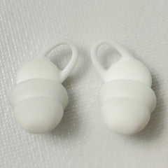Reusable Soft Ear Plugs Double Layer Silicone Earplugs for Sleeping and Swimming