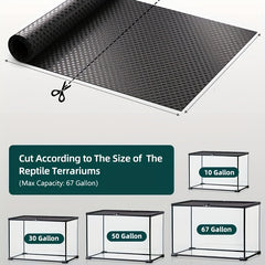 Reptile Tank Liner Lizard Carpet Bearded Dragon Tank Accessories For...
