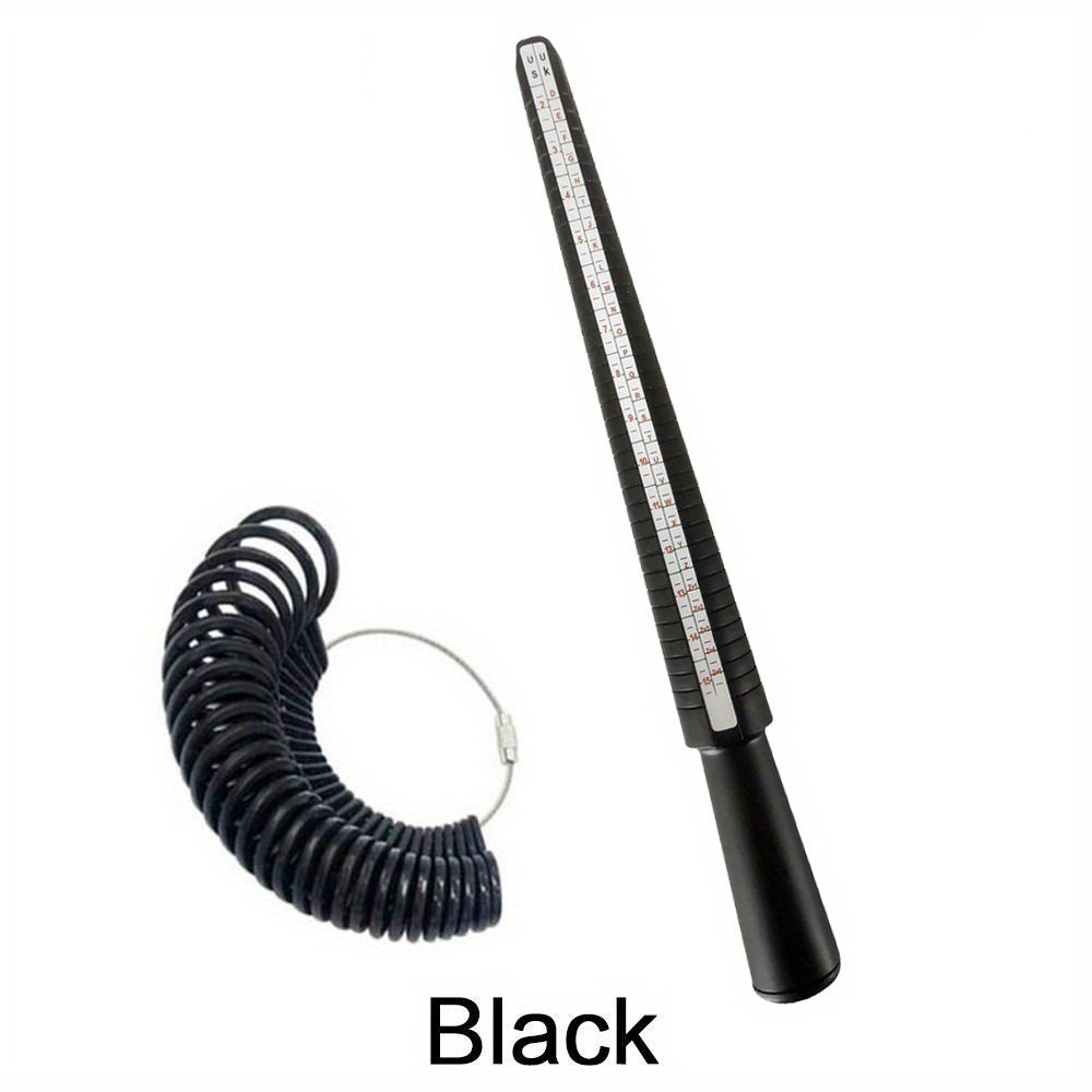 Ring Sizer US HK Measurement Tool Women Men Ring Size Measure Finger Ring Gauge