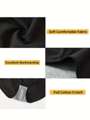 3 Pack Plus Size Period Panties Set Leakproof Women's Underwear