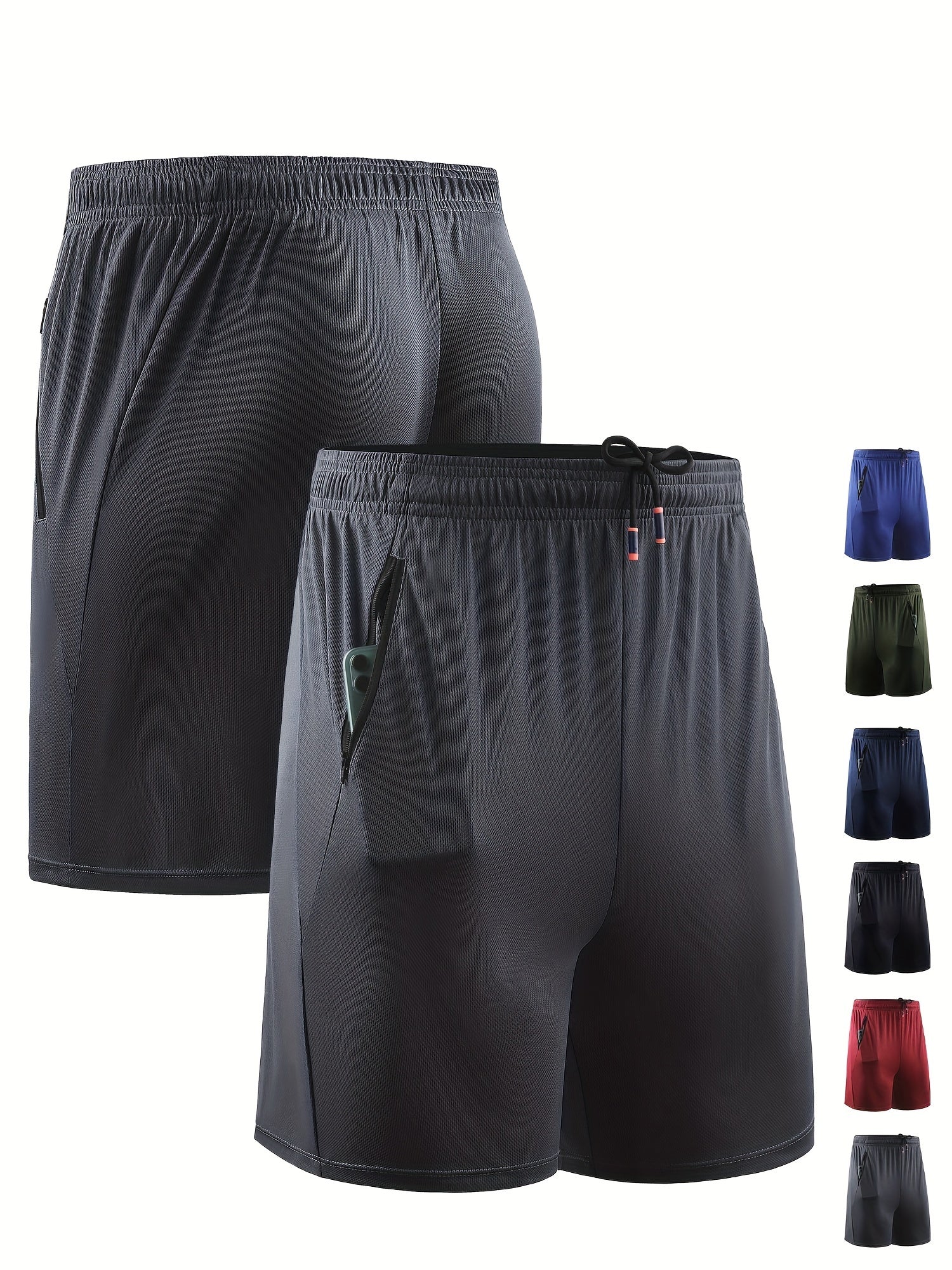 Men's Summer Basketball Shorts Quick Dry Fitness Pants