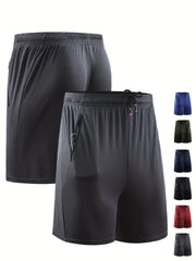 Men's Summer Basketball Shorts Quick Dry Fitness Pants
