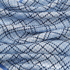 Plaid Print Bandana Satin Square Scarf Neckerchief Windproof Head Wrap
