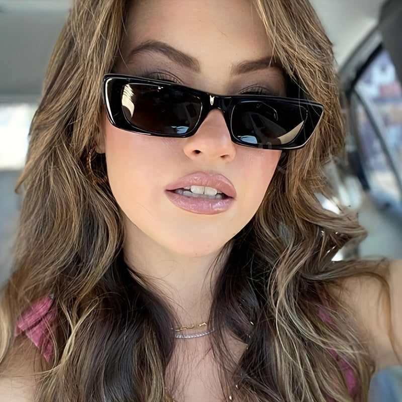 Women's Narrow Sunglasses Classic Shades Running Eyewear