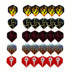 30pc Dart Flight Set for Enhanced Dart Games