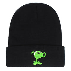 Frog Embroidery Men's Winter Hat