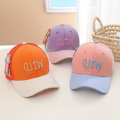 Unisex Adjustable Casual Baseball Cap with WILD Embroidery