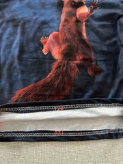 3D Print Squirrel Posture T-shirt Kids Street Wear